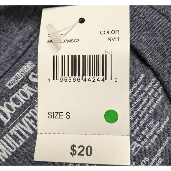 Marvel Doctor Strange Graphic T-Shirt Mens S Blue Heather Cotton Blend NEW NWT - Picture 6 of 10